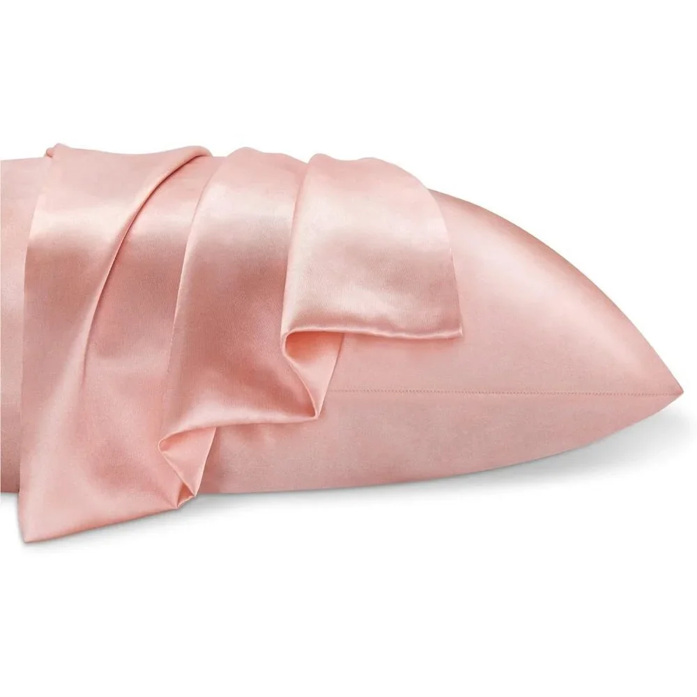👉 Satin Pillowcase for Hair and Skin, Queen Pillow Cases Set of 2 Pack,  20 X 30